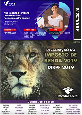 DESTAQUES DO MÊS Redução de Salário e Suspensão de Contrato: Regras, Obrigações e Direitos. Classificação Fiscal de Nota de Retorno de Industrialização Nfe: Veja Como Consultar Nota Fiscal Eletrônica Online IRPJ/CSLL: Tratamento Fiscal na Baixa de Bens Obsoletos.
