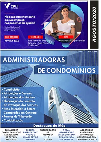 DESTAQUES DO MÊS Redução de Salário e Suspensão de Contrato: Regras, Obrigações e Direitos. Classificação Fiscal de Nota de Retorno de Industrialização Nfe: Veja Como Consultar Nota Fiscal Eletrônica Online IRPJ/CSLL: Tratamento Fiscal na Baixa de Bens Obsoletos.