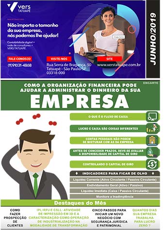 DESTAQUES DO MÊS Redução de Salário e Suspensão de Contrato: Regras, Obrigações e Direitos. Classificação Fiscal de Nota de Retorno de Industrialização Nfe: Veja Como Consultar Nota Fiscal Eletrônica Online IRPJ/CSLL: Tratamento Fiscal na Baixa de Bens Obsoletos.
